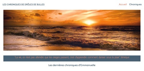 Le BLOG de Dr&ocirc;les de bulles